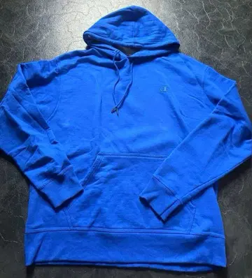 챔피온 챔피온 속기모 후드티 파랑 블루 후디 L