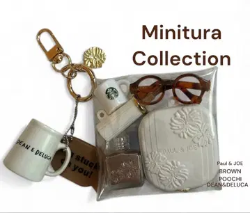 가챠 파우치 Paul & JOE 브라운 브라운 파우치