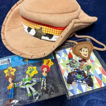 디즈니랜드 시 토이 스토리 우디 팬캡 굿즈