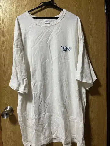 Keboz T셔츠 L 사이즈 화이트