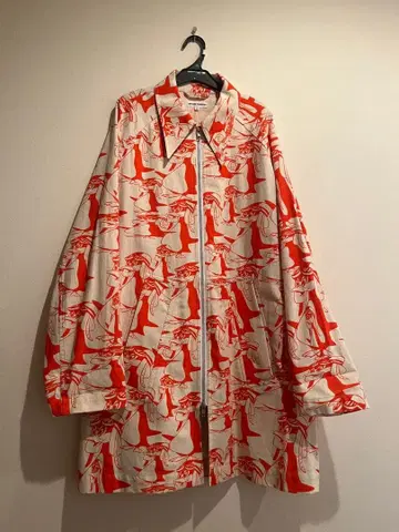 WATARU TOMINAGA 프린트 자켓 사이즈 2