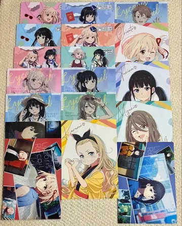 리코리스 코일 로손 콜라보 클리어 파일 18장