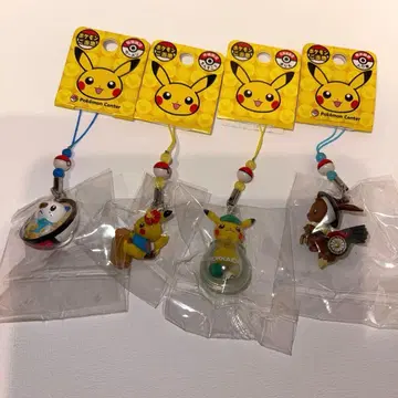 포켓몬 지역 스트랩 4개 세트