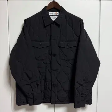 [ 새상품급 ] Dickies x MFC STORE 퀼팅 자켓 블랙 XL