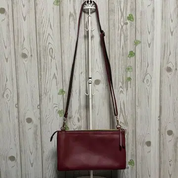 버건디 레더풍 숄더백, 핸드백 새상품급