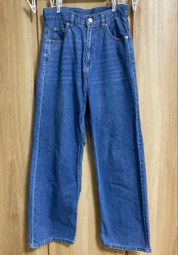 KBF 와이드 레그 데님 팬츠