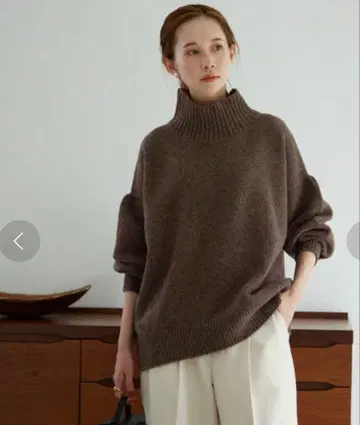 SLOBE IENA 슬로브 이에나 RICHESS 하이넥 풀오버