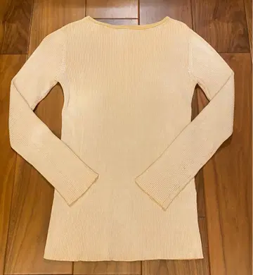 론 헤르만 Ron Herman RHC 스캘럽 리브 니트 티셔츠 긴팔