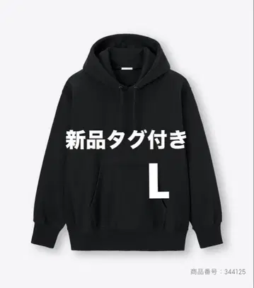 택 포함 새상품 GU 헤비 웨이트 빅 스웨트 파카 L 사이즈