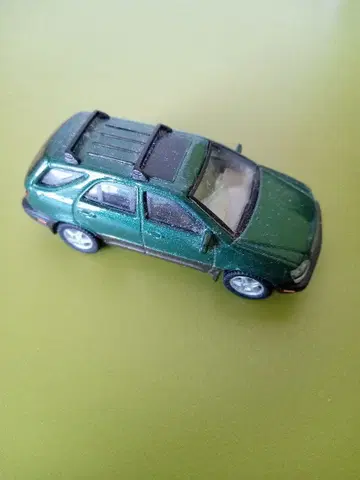 그린 컬러 SUV 스타일 미니카 약 7.5cm