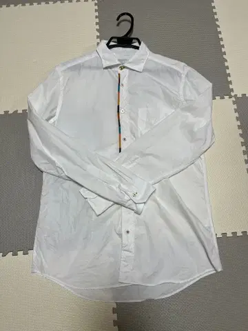 폴스미스 버튼 셔츠 와이셔츠 화이트 남성용 L