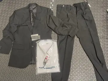 미사용 블랙 비즈니스 정장 세트