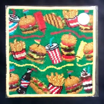 익명 배송 페이 타월 손수건 버거샵 Web 한정판