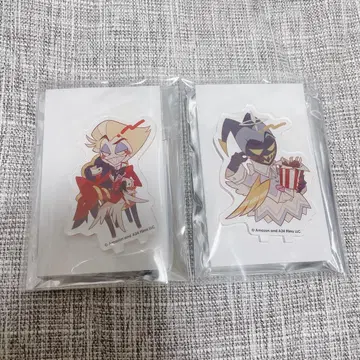 애니카페 해즈빈 호텔 미니 아크릴 스탠드 아크스타 루시퍼 아담