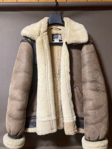 SCHOTT 샷 B-3 무스탕 레어 사이즈 42