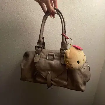 y2k archive vintage leather shoulder bag