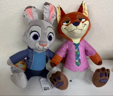 주토피아2 L 봉제 인형 닉 주디