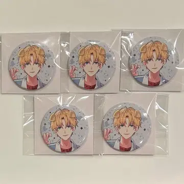 니지산지 완냥 캔뱃지 엑스 알비오