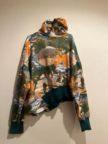 WATARUTOMINAGA 코튼 후드티