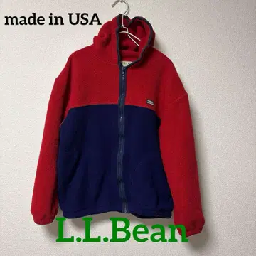 [ M 상당 ] [ made in usa ] 엘엘빈 플리스 후드티