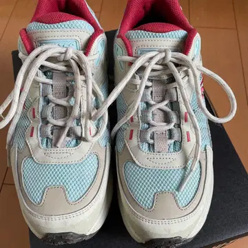 하이텍 하이킹 슈즈 라이트 블루/로즈 24.0~25cm