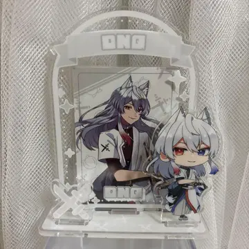 컬러풀피치 카라피치 도누쿠 트레이딩 카드 스탠드 아크릴 스탠드