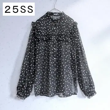 25SS IENA 양류 프릴 핀턱 블라우스 이번 시즌 신상