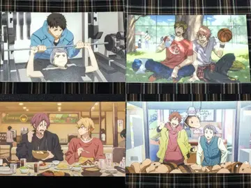 [ Free! ] 특제 포토 컬렉션 카드 엽서 4장 세트 하루카 2