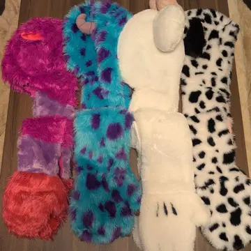 디즈니 팬 캡 퍼 4세트