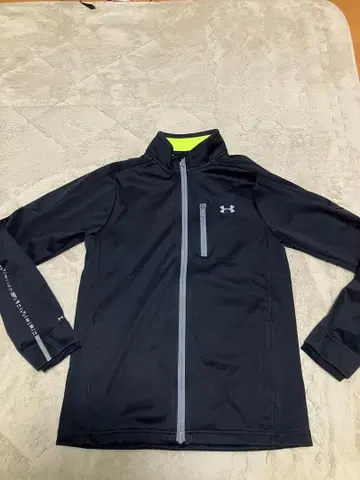 언더아머 발수 축열 스톰 인프라 레드 풀 지퍼 자켓