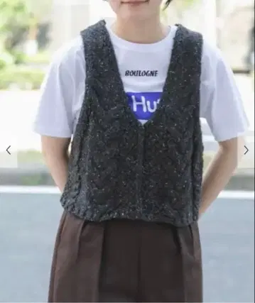 EKAL 울 혼방 네프 베스트 미사용 새상품