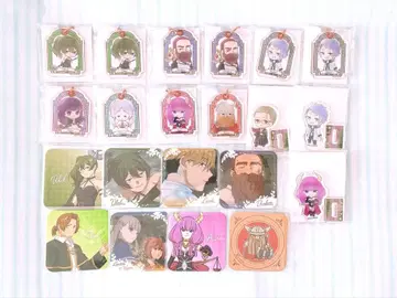 장송의 프리렌 키링 아크릴 스탠드 코스터 21점