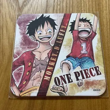 원피스 아트 코스터 루피