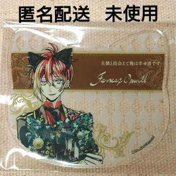 페네스 악마 집사와 검은 고양이 아쿠네코 난자타운 아크릴 코스터 아쿠코