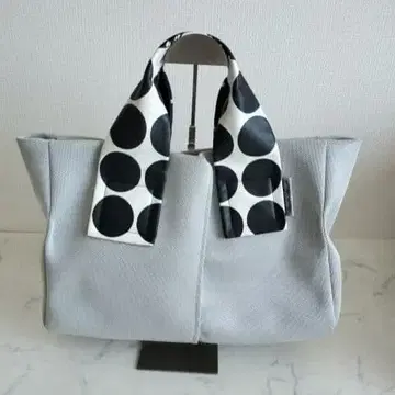 kawa-kawa 1243 mizutama 메쉬 토트백 그레이 A4