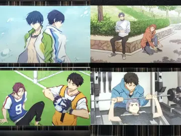 [ Free! ] 특제 포토 컬렉션 카드 엽서 4장 세트 하루카 1