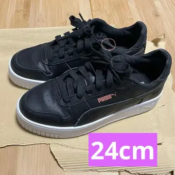 PUMA 칼리나 스트릿 24cm 블랙 통굽