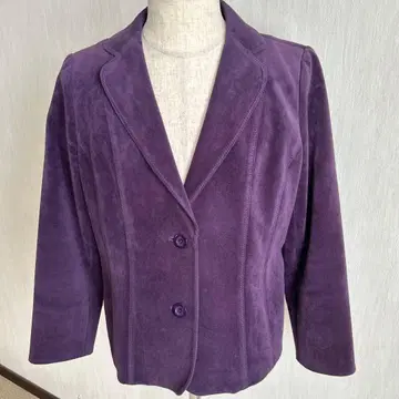 Leilian13+ 퍼플 테일러드 자켓 2버튼