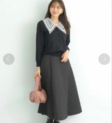 [ 새상품급 ] 저스길리티*퀼팅 스커트