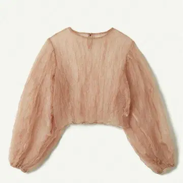 leinwande Recycle Organdy Pleats Top