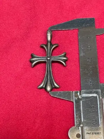 925 실버 크로스 펜던트 탑