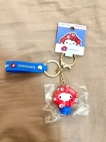 오사카 간사이 만박 미야쿠미야쿠 산리오 변신 키링 키티