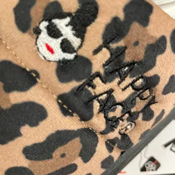 HAPPY FACE 레오파드 무늬 슬립온