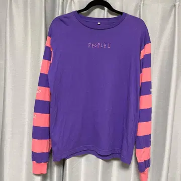 People1 로고 보더 롱 T LOGO BORDER LS TEE