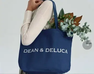 [ 완판 ] DEAN & DELUCA 차리티 토트 라피스 블루 L