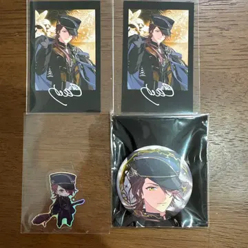 마호야쿠 마법사의 약속 6주년 카인 캔뱃지 사진풍 카드 클리어 카드