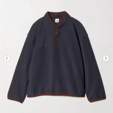 새상품 6(ROKU) 플리스 풀오버 그레이