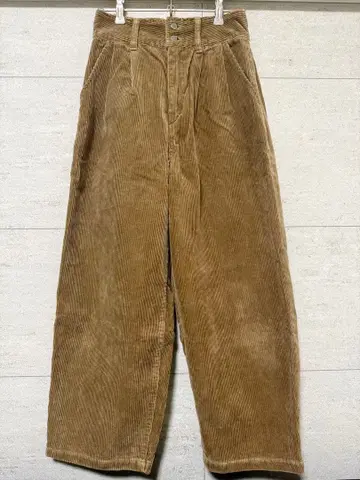 my_ 1ldk 코듀로이 와이드 팬츠