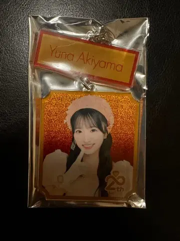AKB48 아키야마 유나 2연 아크릴 키링 일본 무도관 복권