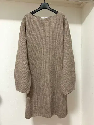 슬로브 이에나 SLOBE IENA 파인 울 니트 미니 원피스